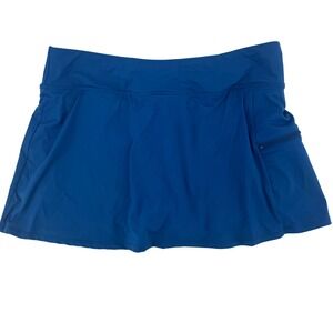 Beach House Blue Tennis Skirt‎ Athletic Activewear Outdoor Pocket Size 10